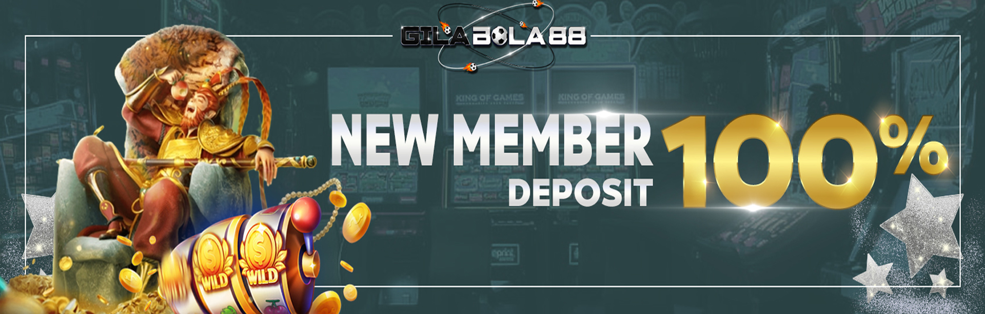 Bonus New Member 100% - 2023